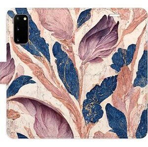 iSaprio flip pouzdro Old Leaves 02 pro Samsung Galaxy S20