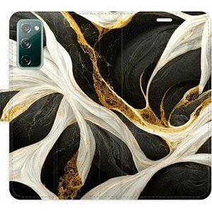 iSaprio flip puzdro BlackGold Marble na Samsung Galaxy S20 FE