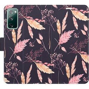 iSaprio flip puzdro Ornamental Flowers 02 pre Samsung Galaxy S20 FE