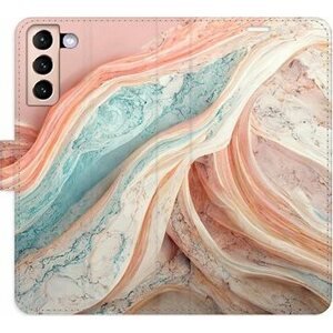 iSaprio flip pouzdro Colour Marble pro Samsung Galaxy S21