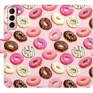 iSaprio flip pouzdro Donuts Pattern 03 pro Samsung Galaxy S21