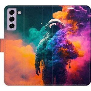 iSaprio flip puzdro Astronaut in Colours 02 pre Samsung Galaxy S21 FE 5G