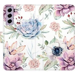 iSaprio flip puzdro Succulents Pattern pre Samsung Galaxy S21 FE 5G