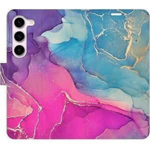 iSaprio flip puzdro Colour Marble 02 na Samsung Galaxy S23 5G