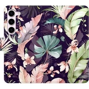 iSaprio flip puzdro Flower Pattern 08 pre Samsung Galaxy S23 5G