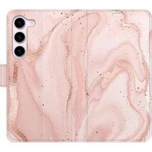 iSaprio flip puzdro RoseGold Marble na Samsung Galaxy S23 5G