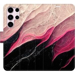 iSaprio flip puzdro BlackPink Marble pre Samsung Galaxy S23 Ultra