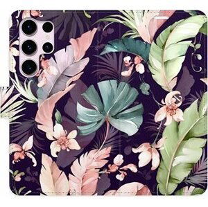 iSaprio flip puzdro Flower Pattern 08 na Samsung Galaxy S23 Ultra