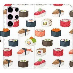 iSaprio flip puzdro Sushi Pattern 02 pre Samsung Galaxy S23 Ultra