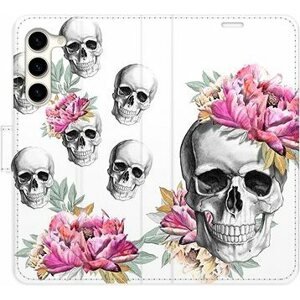 iSaprio flip pouzdro Crazy Skull pro Samsung Galaxy S23+ 5G