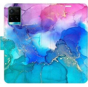 iSaprio flip puzdro BluePink Paint pre Vivo Y21/Y21s/Y33s