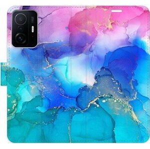 iSaprio flip pouzdro BluePink Paint pro Xiaomi 11T / 11T Pro