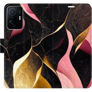 iSaprio flip pouzdro Gold Pink Marble 02 pro Xiaomi 11T / 11T Pro