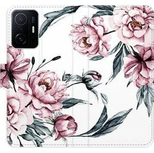 iSaprio flip pouzdro Pink Flowers pro Xiaomi 11T / 11T Pro