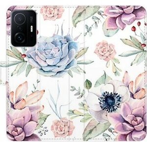 iSaprio flip pouzdro Succulents Pattern pro Xiaomi 11T / 11T Pro