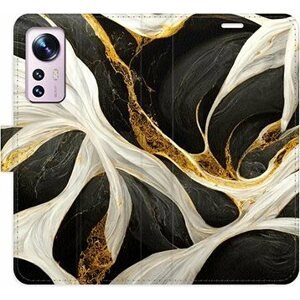 iSaprio flip puzdro BlackGold Marble na Xiaomi 12/12X