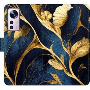 iSaprio flip pouzdro GoldBlue pro Xiaomi 12 / 12X