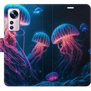 iSaprio flip pouzdro Jellyfish pro Xiaomi 12 / 12X