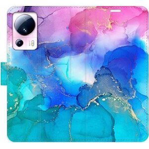 iSaprio flip pouzdro BluePink Paint pro Xiaomi 13 Lite