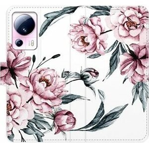 iSaprio flip puzdro Pink Flowers na Xiaomi 13 Lite