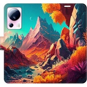 iSaprio flip puzdro Colorful Mountains na Xiaomi 13 Lite