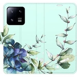 iSaprio flip pouzdro Blue Flowers pro Xiaomi 13 Pro