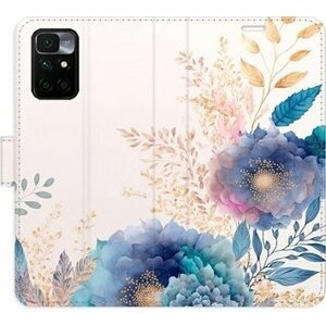 iSaprio flip puzdro Ornamental Flowers 03 na Xiaomi Redmi 10