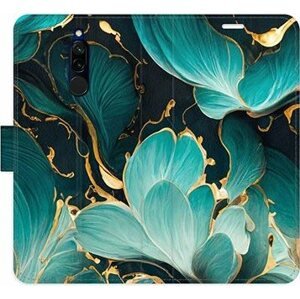 iSaprio flip puzdro Blue Flowers 02 na Xiaomi Redmi 8