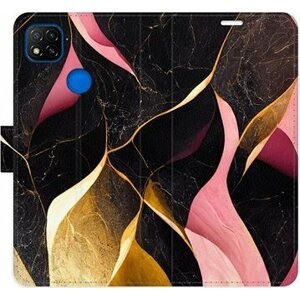 iSaprio flip puzdro Gold Pink Marble 02 pre Xiaomi Redmi 9C