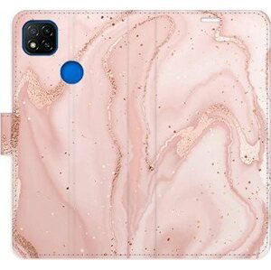 iSaprio flip puzdro RoseGold Marble pre Xiaomi Redmi 9C