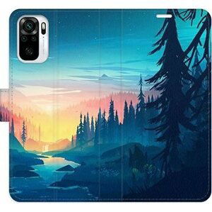 iSaprio flip puzdro Magical Landscape na Xiaomi Redmi Note 10/Note 10S