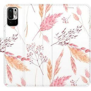 iSaprio flip puzdro Ornamental Flowers na Xiaomi Redmi Note 10 5G