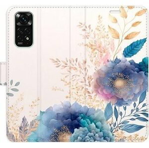 iSaprio flip pouzdro Ornamental Flowers 03 pro Xiaomi Redmi Note 11 / Note 11S