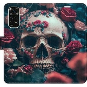 iSaprio flip puzdro Skull in Roses 02 pre Xiaomi Redmi Note 11/Note 11S