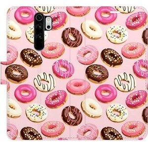 iSaprio flip pouzdro Donuts Pattern 03 pro Xiaomi Redmi Note 8 Pro