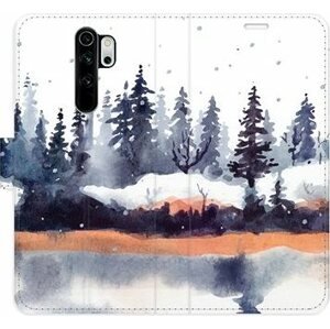 iSaprio flip pouzdro Winter 02 pro Xiaomi Redmi Note 8 Pro