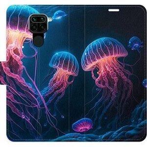 iSaprio flip puzdro Jellyfish na Xiaomi Redmi Note 9