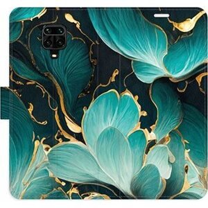 iSaprio flip pouzdro Blue Flowers 02 pro Xiaomi Redmi Note 9 Pro / Note 9S