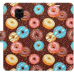 iSaprio flip puzdro Donuts Pattern na Xiaomi Redmi Note 9 Pro/Note 9S