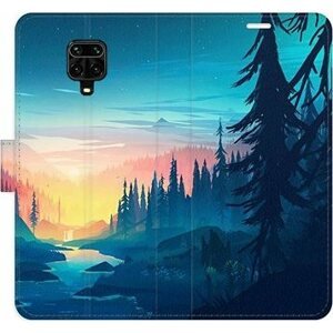 iSaprio flip pouzdro Magical Landscape pro Xiaomi Redmi Note 9 Pro / Note 9S