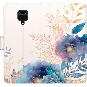 iSaprio flip puzdro Ornamental Flowers 03 pre Xiaomi Redmi Note 9 Pro/Note 9S