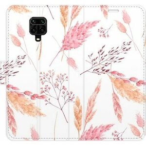 iSaprio flip puzdro Ornamental Flowers na Xiaomi Redmi Note 9 Pro/Note 9S