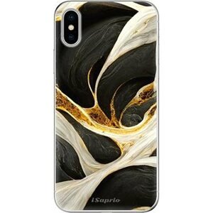 iSaprio Black and Gold pro iPhone X