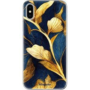 iSaprio Gold Leaves pre iPhone X