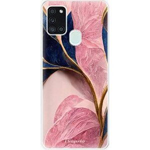 iSaprio Pink Blue Leaves pro Samsung Galaxy A21s