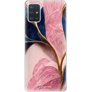 iSaprio Pink Blue Leaves na Samsung Galaxy A51