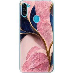 iSaprio Pink Blue Leaves pre Samsung Galaxy M11