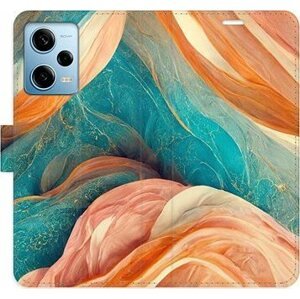 iSaprio flip puzdro Blue and Orange pre Xiaomi Redmi Note 12 Pro 5G/Poco X5 Pro 5G