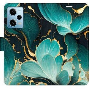 iSaprio flip puzdro Blue Flowers 02 pre Xiaomi Redmi Note 12 Pro 5G/Poco X5 Pro 5G