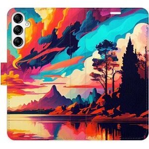 iSaprio flip puzdro Colorful Mountains 02 pre Samsung Galaxy A14/A14 5G